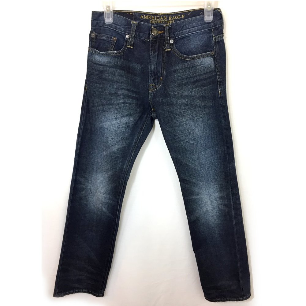 🌺American Eagle Slim Straight Jeans 26/28